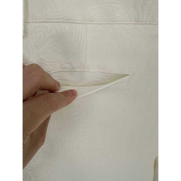 Sharagano Womens Coral Mid Rise Capri Crop Pants Size 12 - Picture 9 of 14